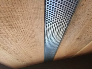 continuous soffit vent