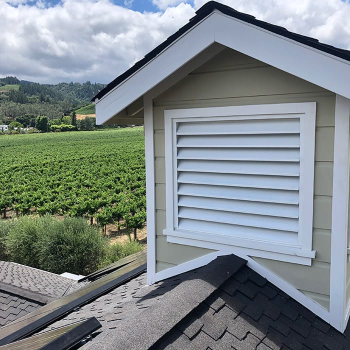 Gable Vents for roof - exterior vents under the roof