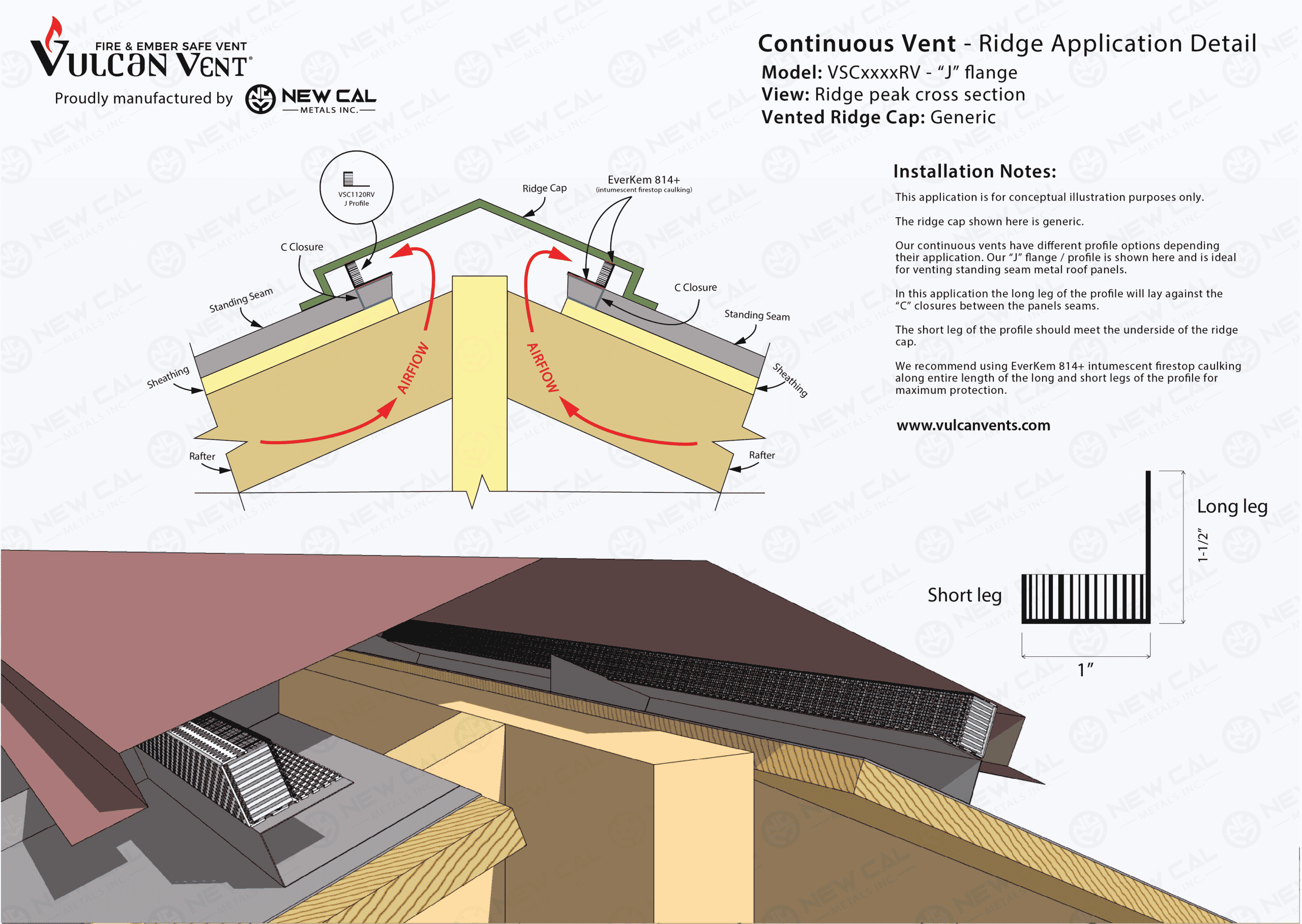 Continuous Vents Vulcan Vents Fire And Ember Safe Vents cozy-home-performance-llc
