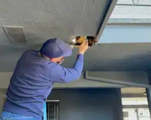 Cost effective maintenance and inspections of ceiling vents