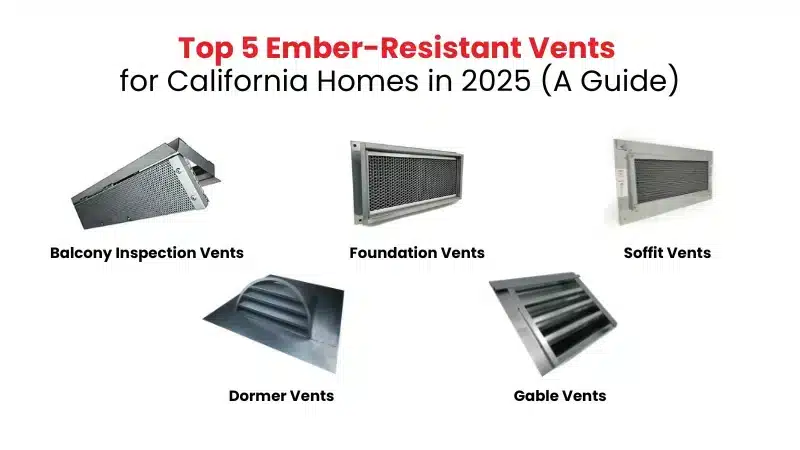 Ember-Resistant Vents