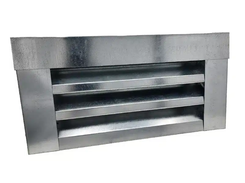 Foundation vents providing critical ventilation leading to moisture evaporation in the crawlspace, cellar, or basement