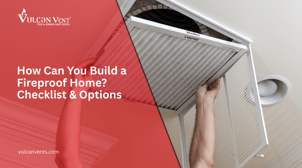 How Can You Build a Fireproof Home
