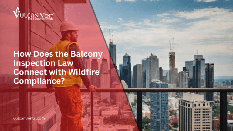 How Balcony Inspection Law Connects with Wildfire Compliance