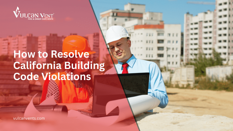 How to Resolve California Building Code Violations